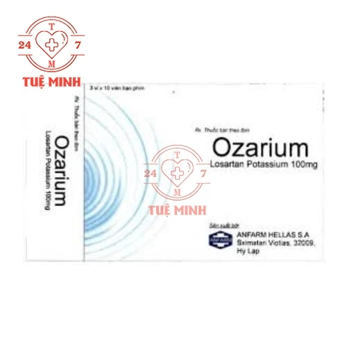 Ozarium 100mg - Thuốc điều trị tăng huyết áp hiệu quả